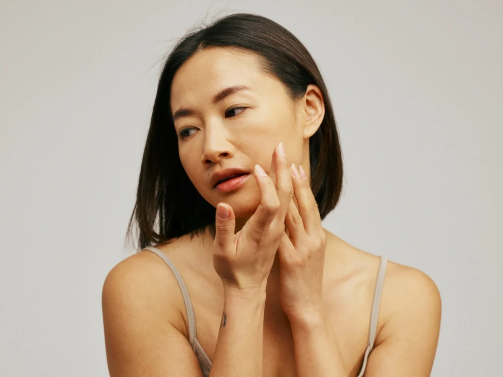 Woman deciding whether to stop her Botox treatment